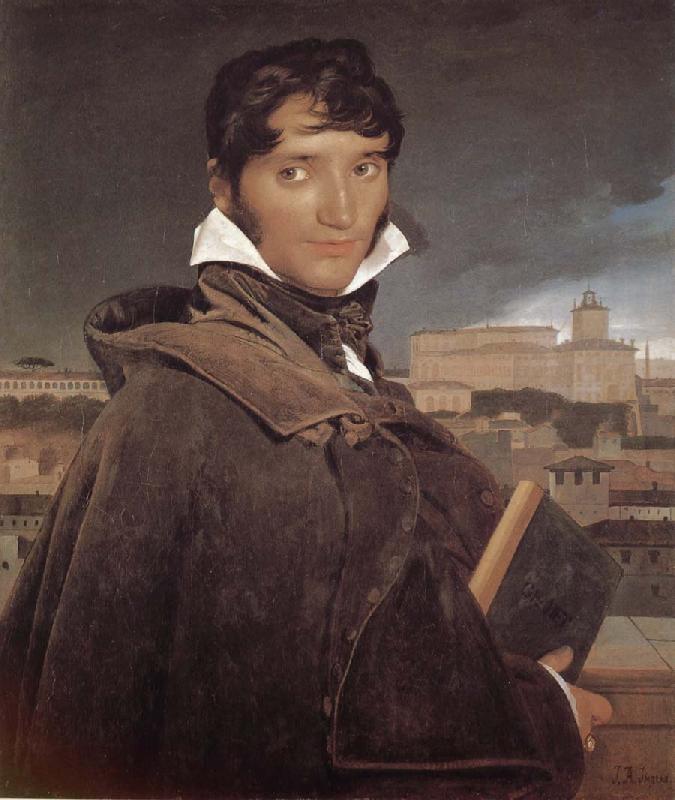 Jean-Auguste Dominique Ingres Portrait of Mali oil painting image